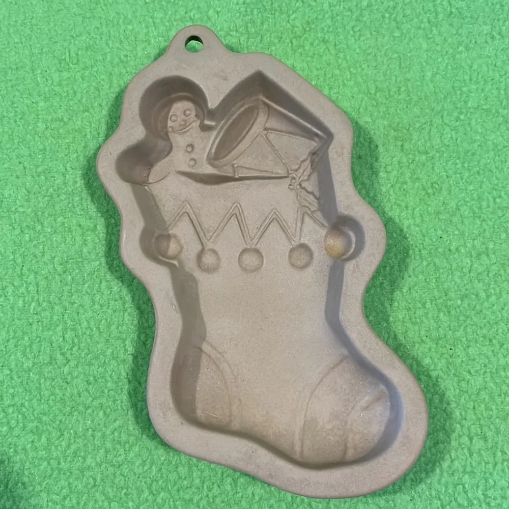 3 Wilton Christmas Themed Cookie Craft Clay Molds